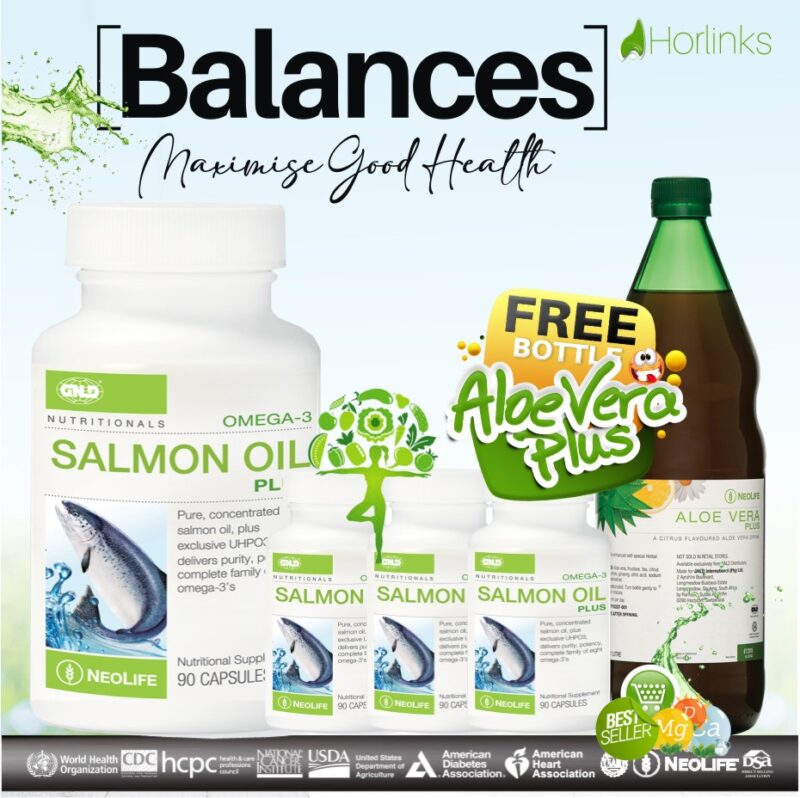 Omega-3 Salmon Oil Plus